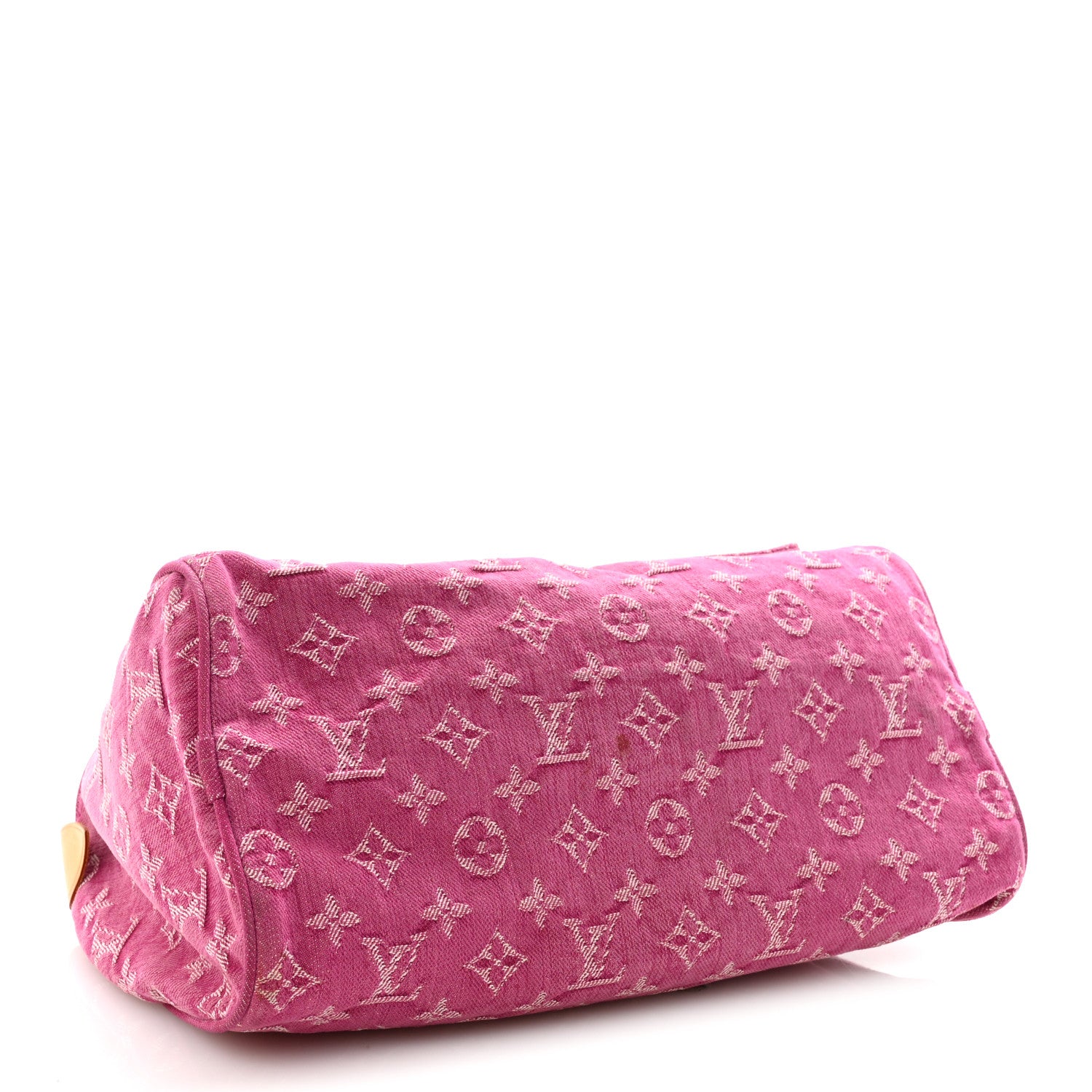 Louis Vuitton Monogram Denim Neo Speedy Fuchsia 4 of 9