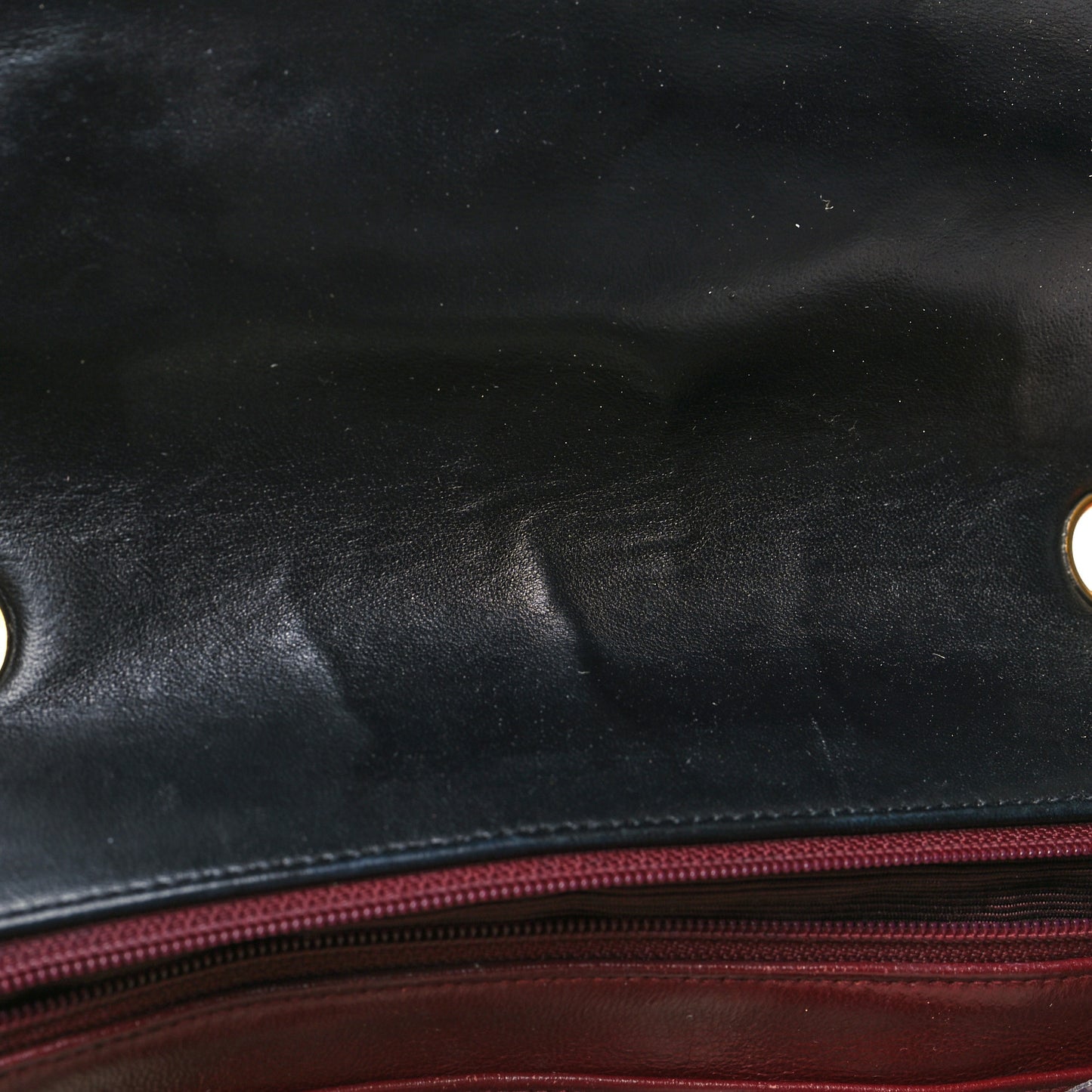 Lambskin Quilted Medium Single Flap Black