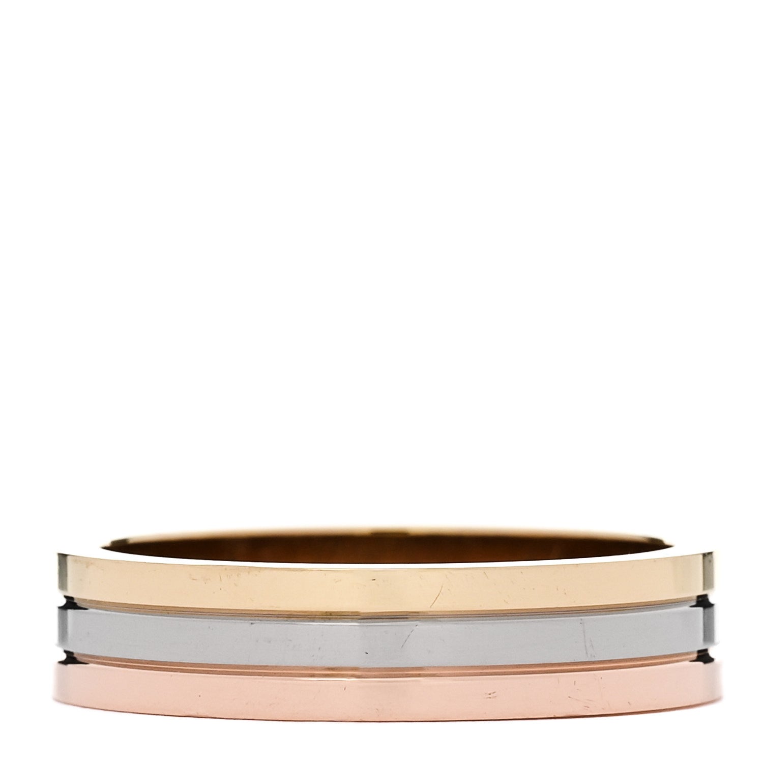 Cartier 18K Pink White Yellow Gold 4.8mm Vendome Louis Cartier Wedding Band Ring 57 8 1 of 5