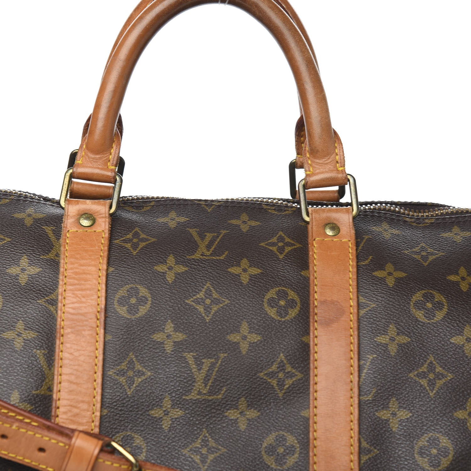 Louis Vuitton Monogram Keepall Bandouliere 55 12 of 12