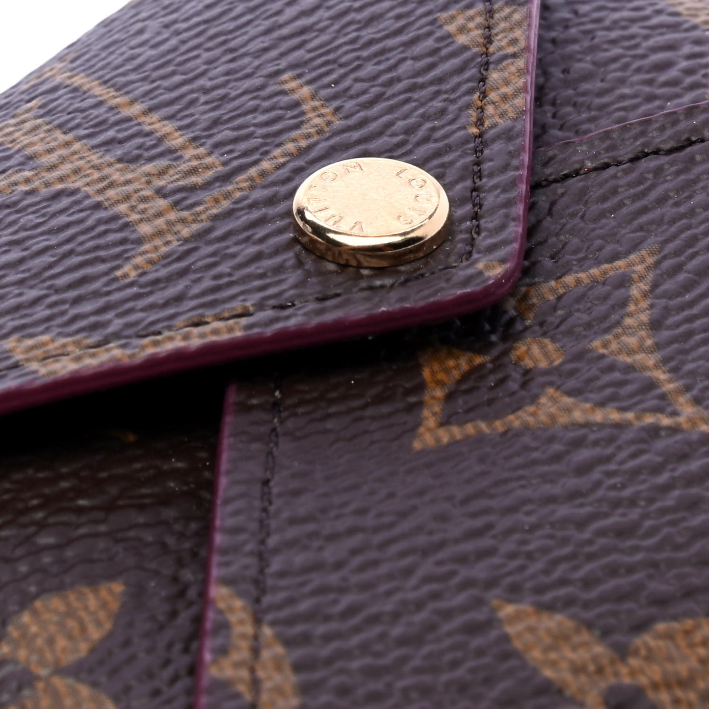 Monogram Small Kirigami Pochette Insert Fuchsia