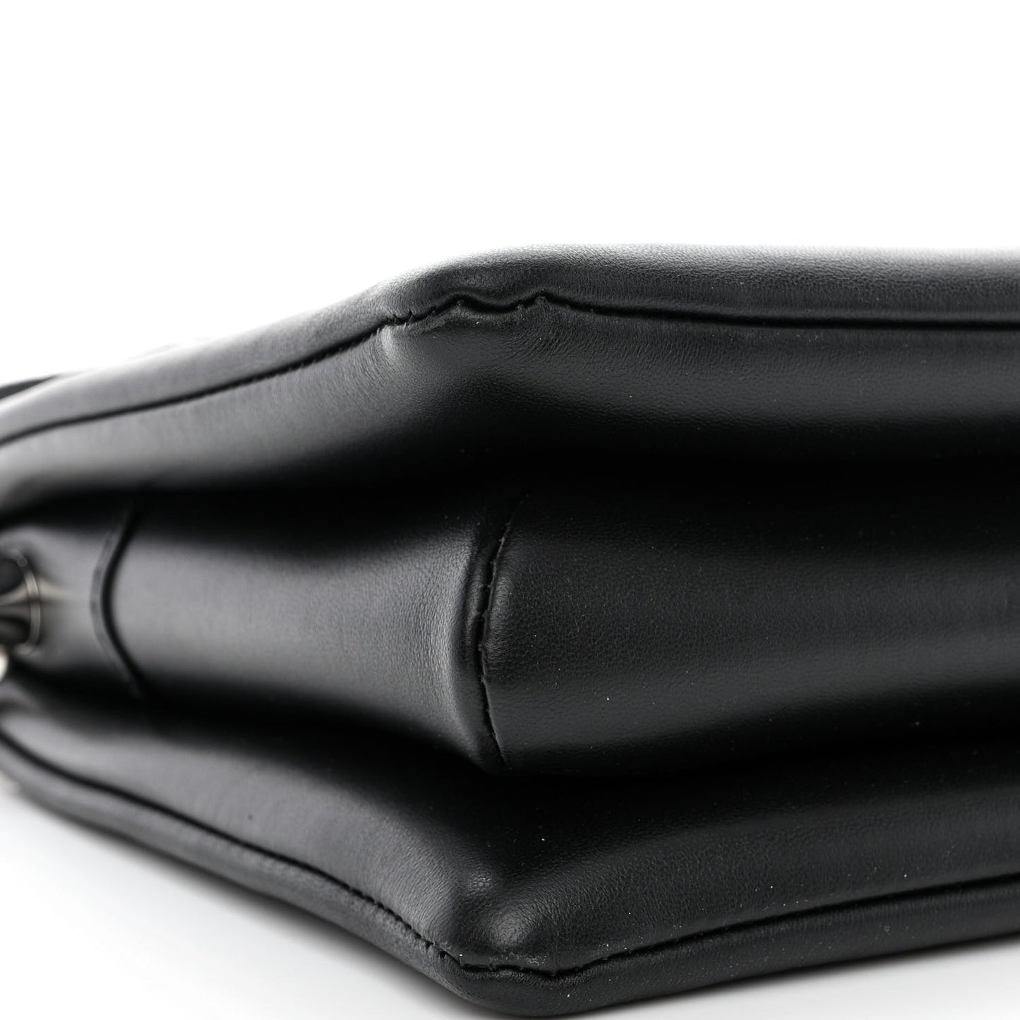 Lambskin Embossed Monogram Coussin PM Black