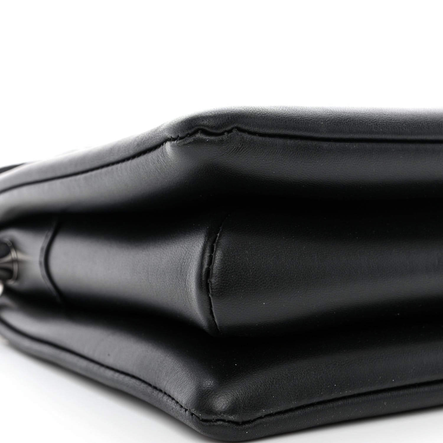 Louis Vuitton Lambskin Embossed Monogram Coussin PM Black 10 of 11