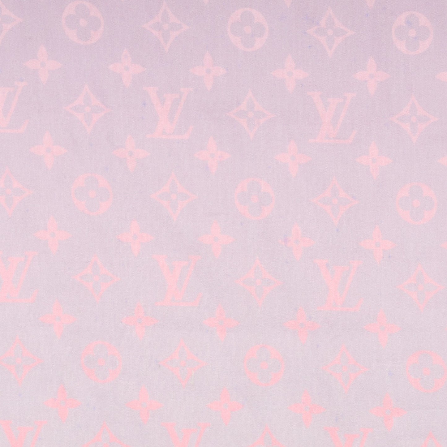 Cotton Monogram Sunrise Stole Blue Ciel