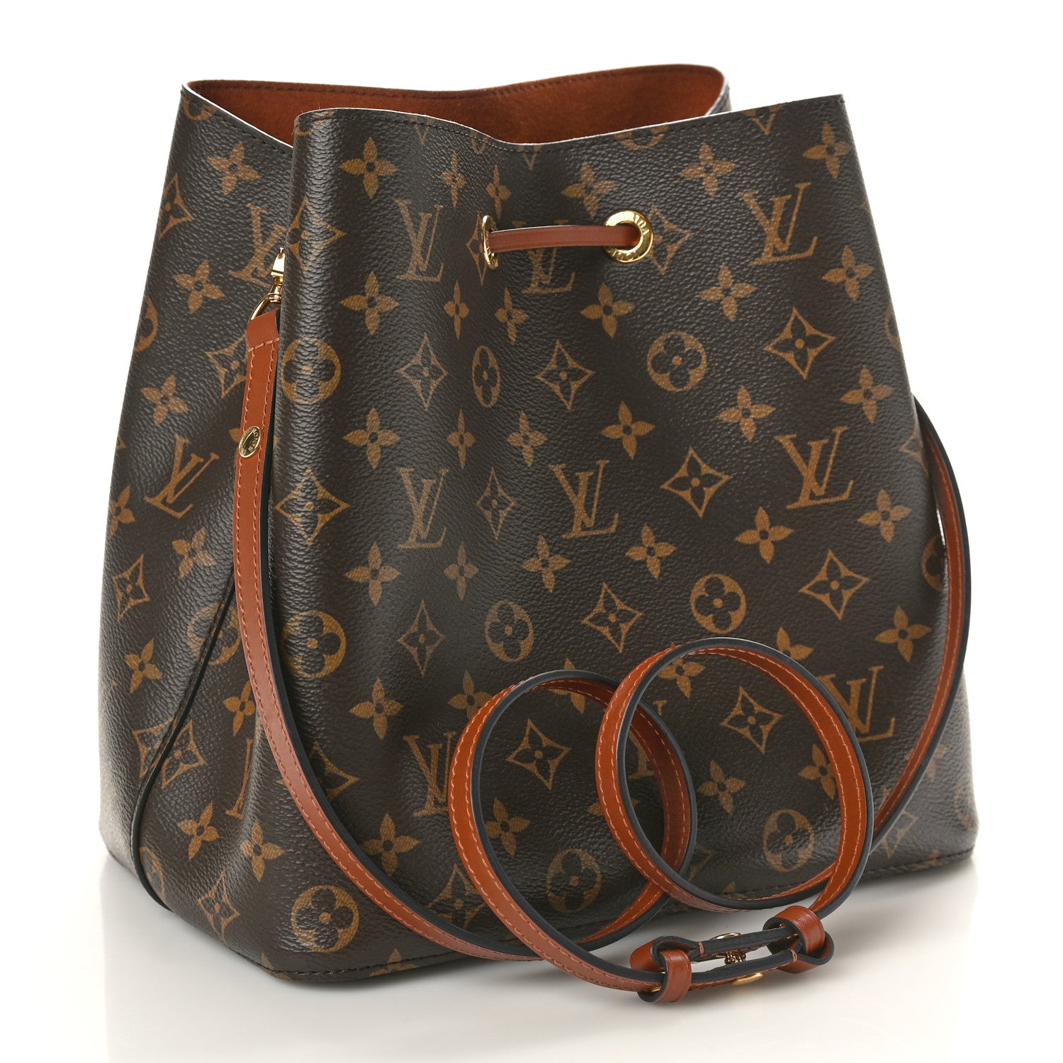 Louis Vuitton Monogram Neonoe MM Caramel 3 of 9