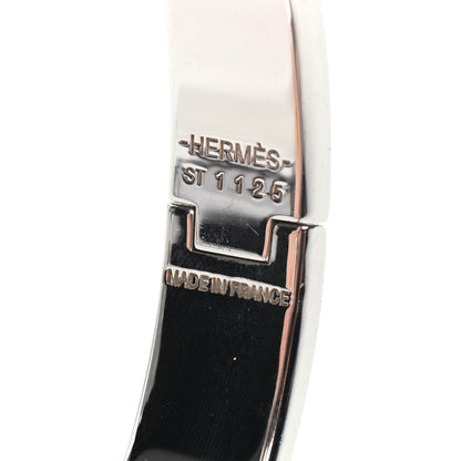 Hermes Enamel Narrow Clic Clac H Bracelet PM Black 4 of 4