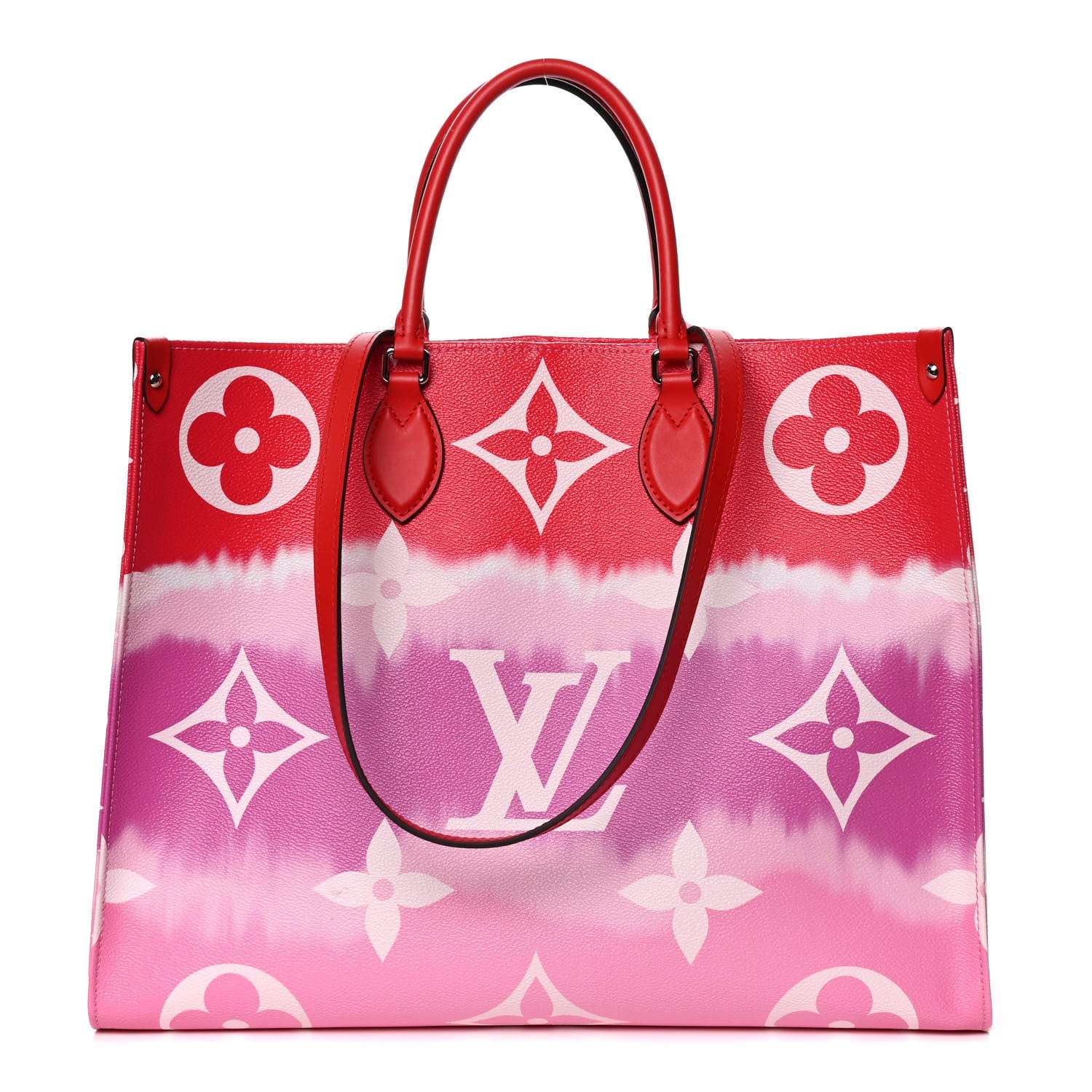 Louis Vuitton Monogram Escale Onthego GM Rouge 1 of 9