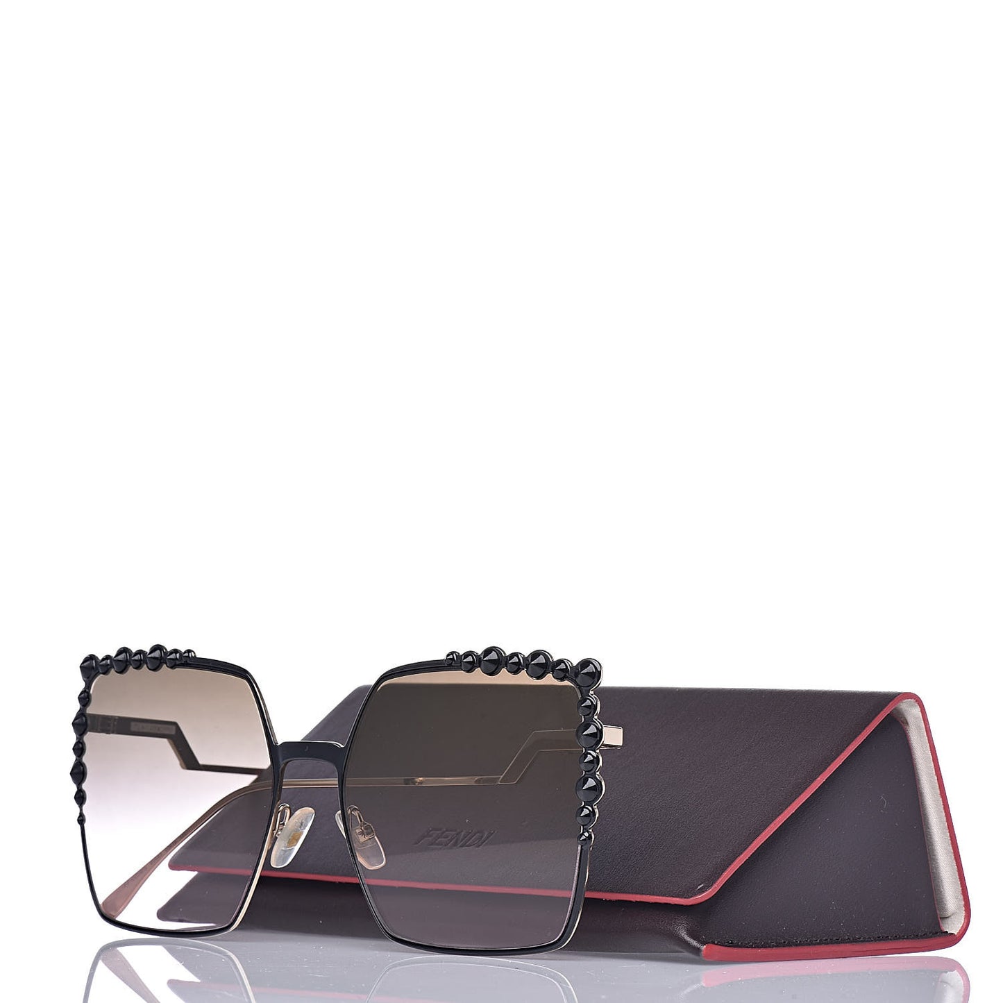 Square Dots Sunglasses FF 0259/S Black