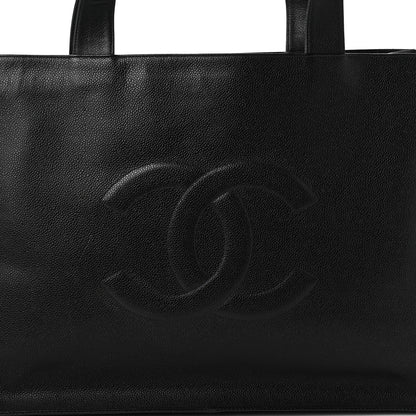 Chanel Caviar CC Tote Black 8 of 10