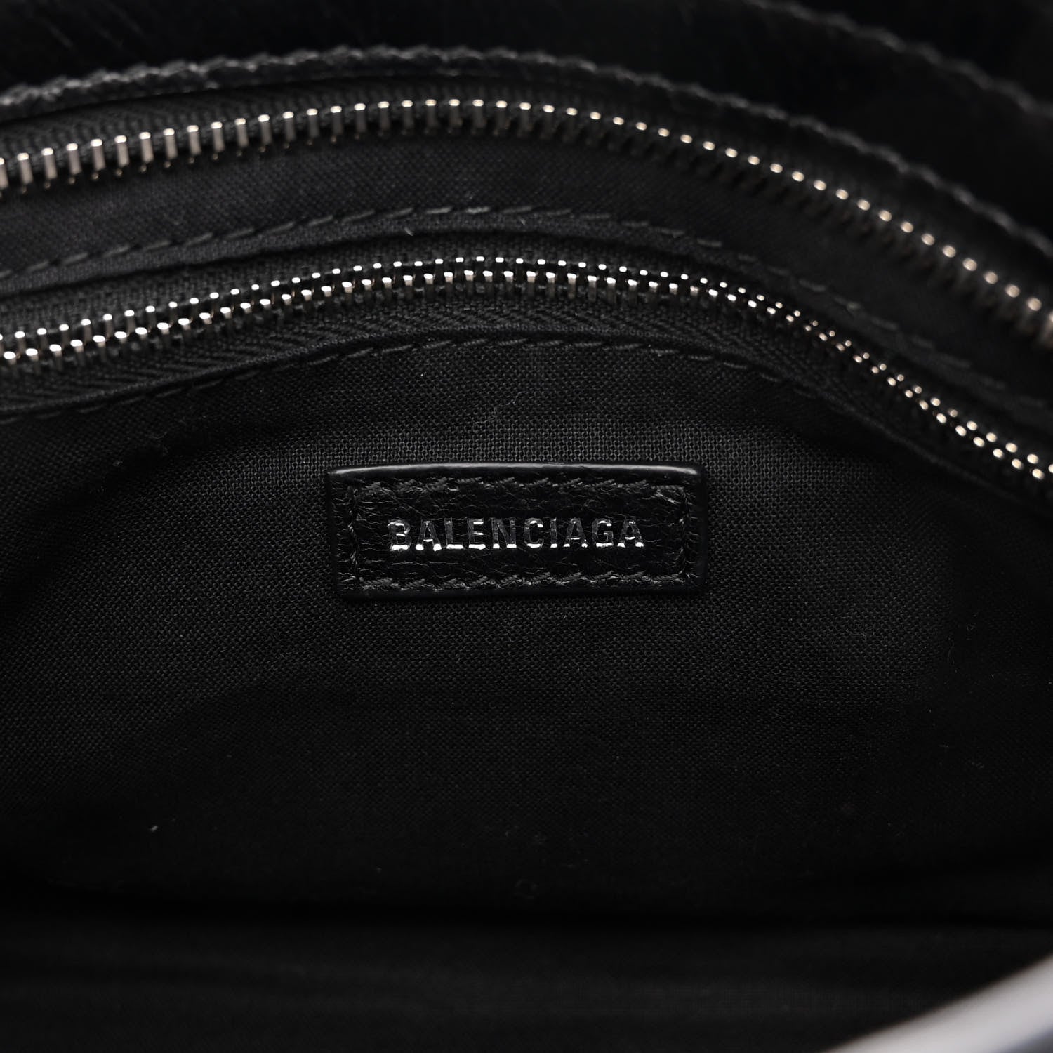 Balenciaga Agneau Classic Silver Hardware Mini City Black 6 of 9