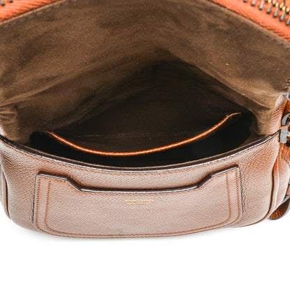 Tom Ford Pebbled Calfskin Mini Jennifer Crossbody Bag Caramel 5 of 8