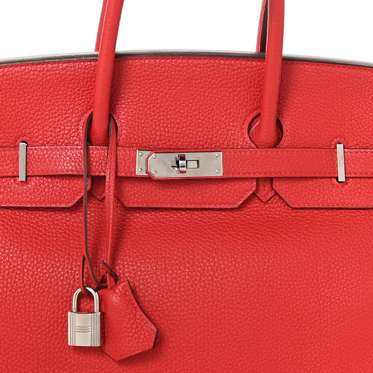 Togo Birkin 35 Rouge Casaque