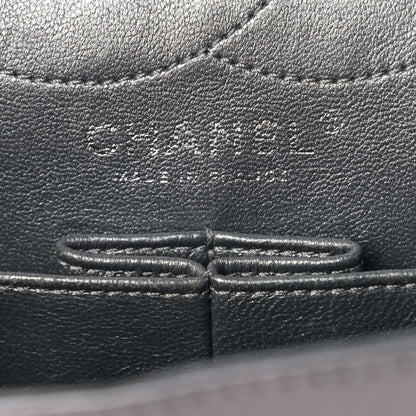 Chanel Metallic Aged Calfskin Quilted Studded 2.55 Reissue 226 Flap Dark Silver 5 of 15