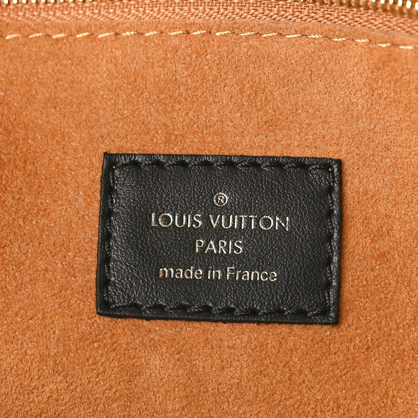 Calfskin Monogram On My Side MM Black