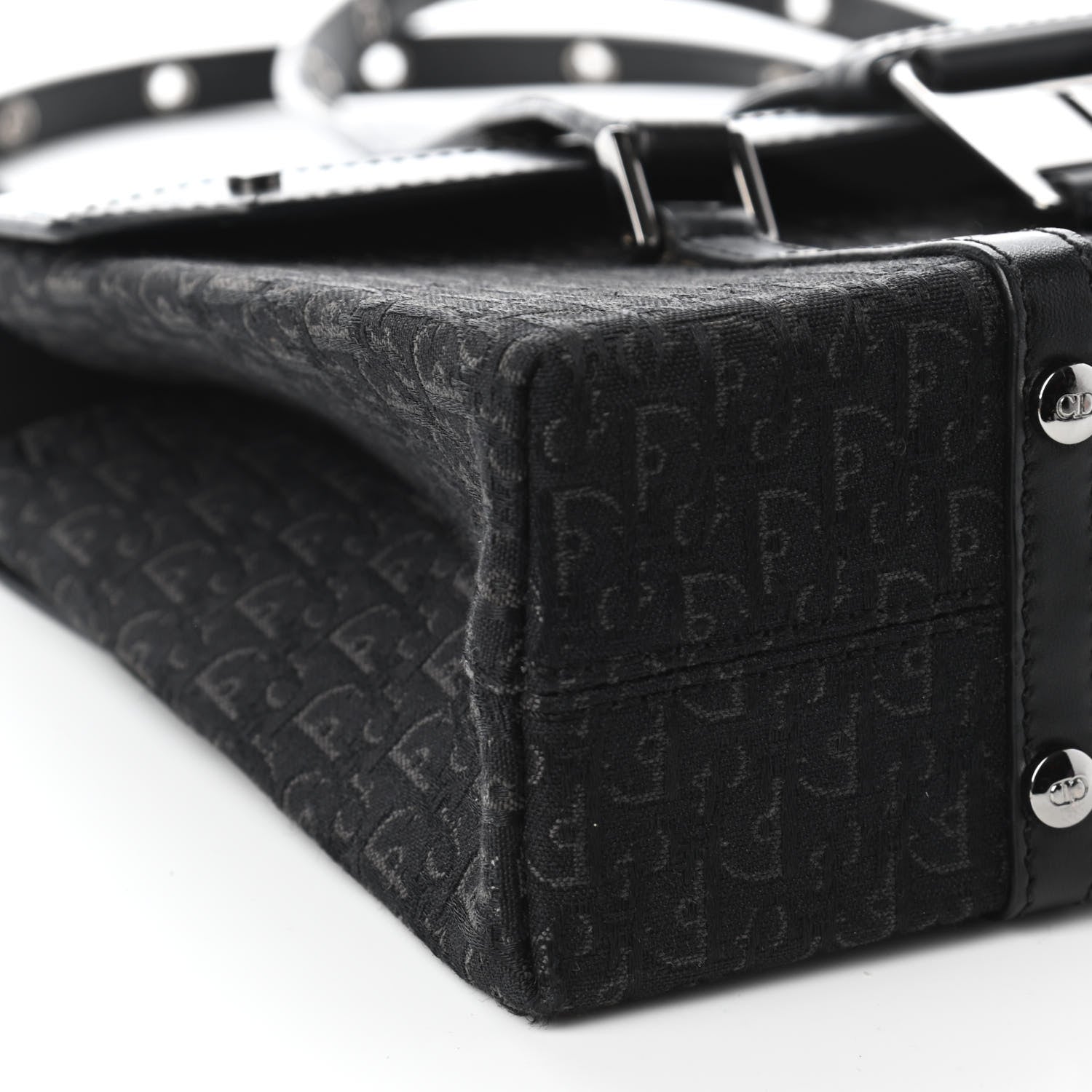 Christian Dior Monogram Street Chic Shoulder Bag Black 6 of 7