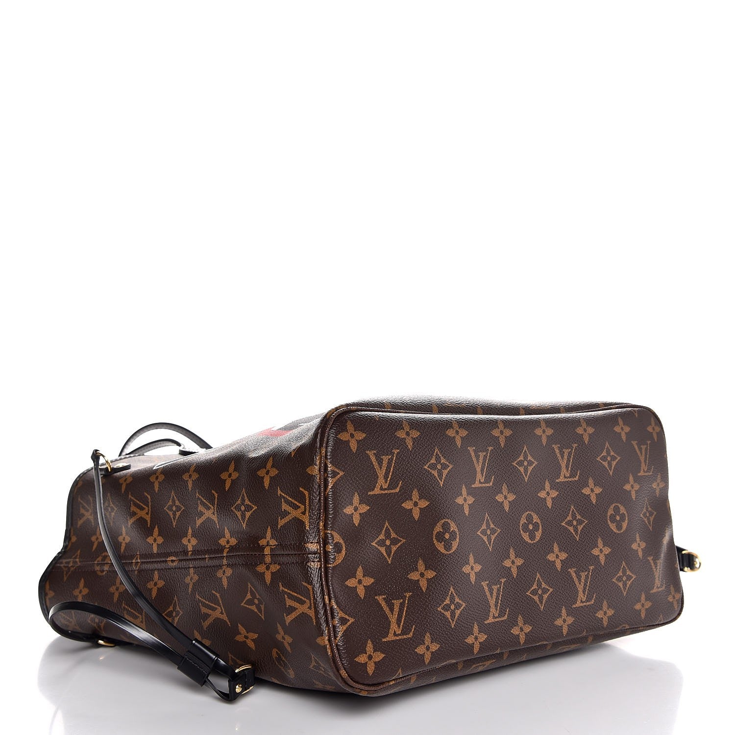 Louis Vuitton Monogram World Tour Neverfull MM 4 of 9