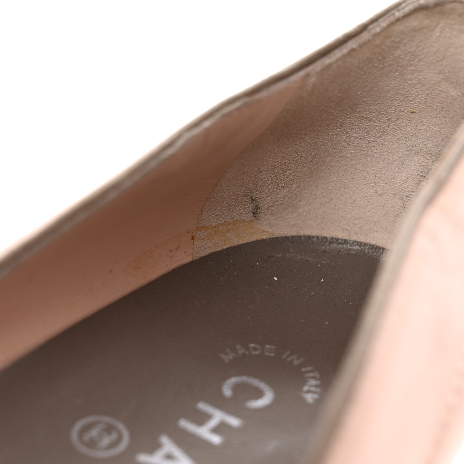 Chanel Lambskin Pointed Toe CC Ballet Flats 40.5 Pink 8 of 8