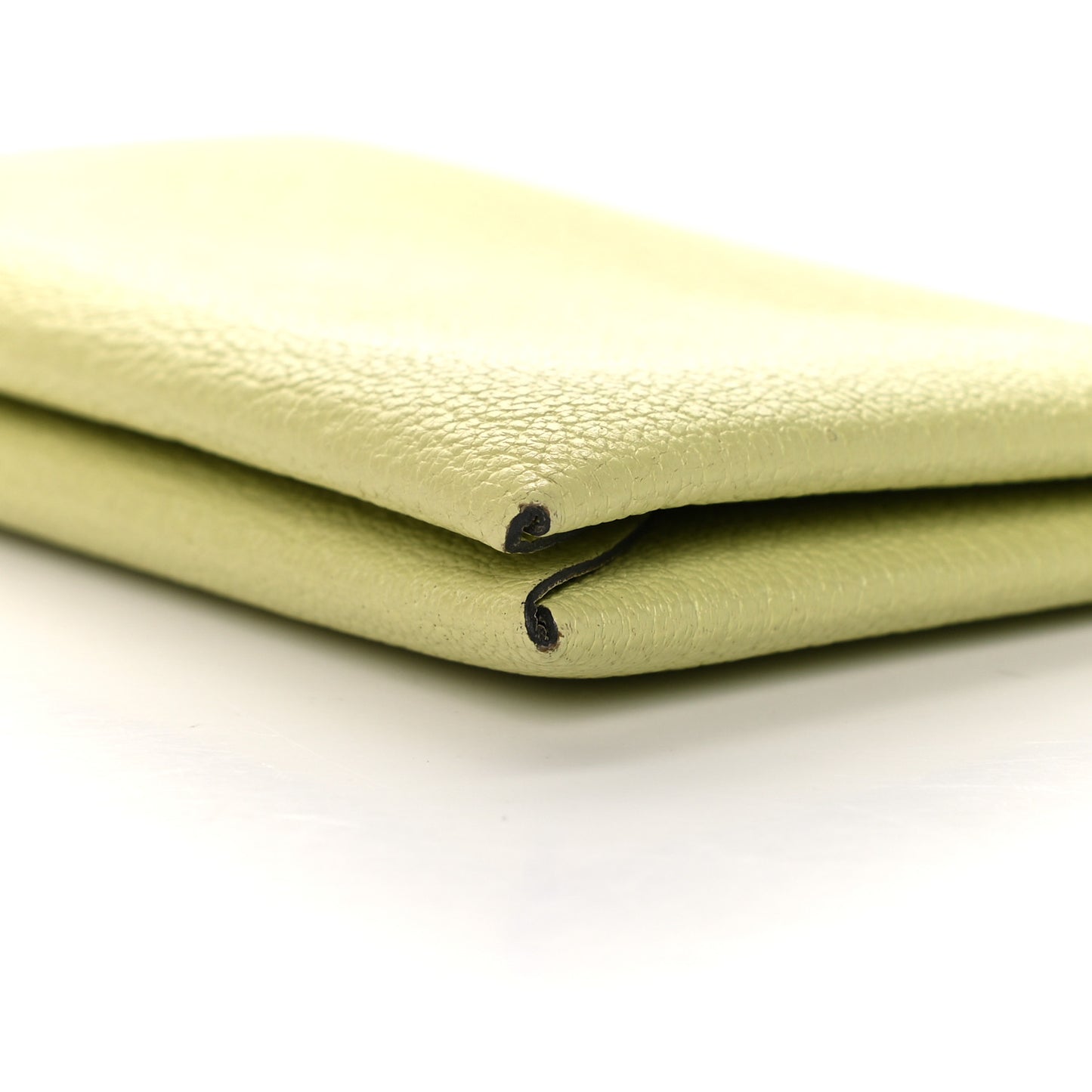 Chevre Mysore Calvi Card Case Jaune Bourgeon