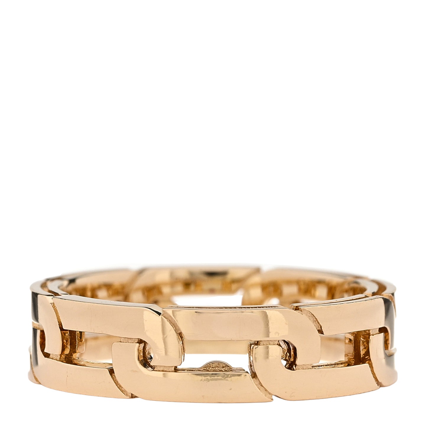 18K Yellow Gold Navarra Slim Ring 53 6.5
