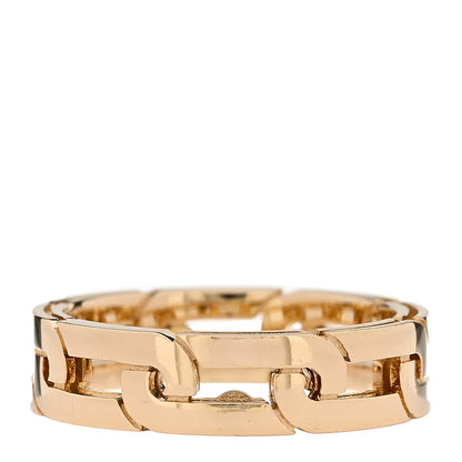 Roberto Coin 18K Yellow Gold Navarra Slim Ring 53 6.5 3 of 4