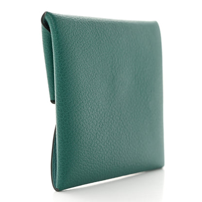 Hermes Evercolor Verso Bastia Coin Purse Malachite Bleu Atoll 3 of 7