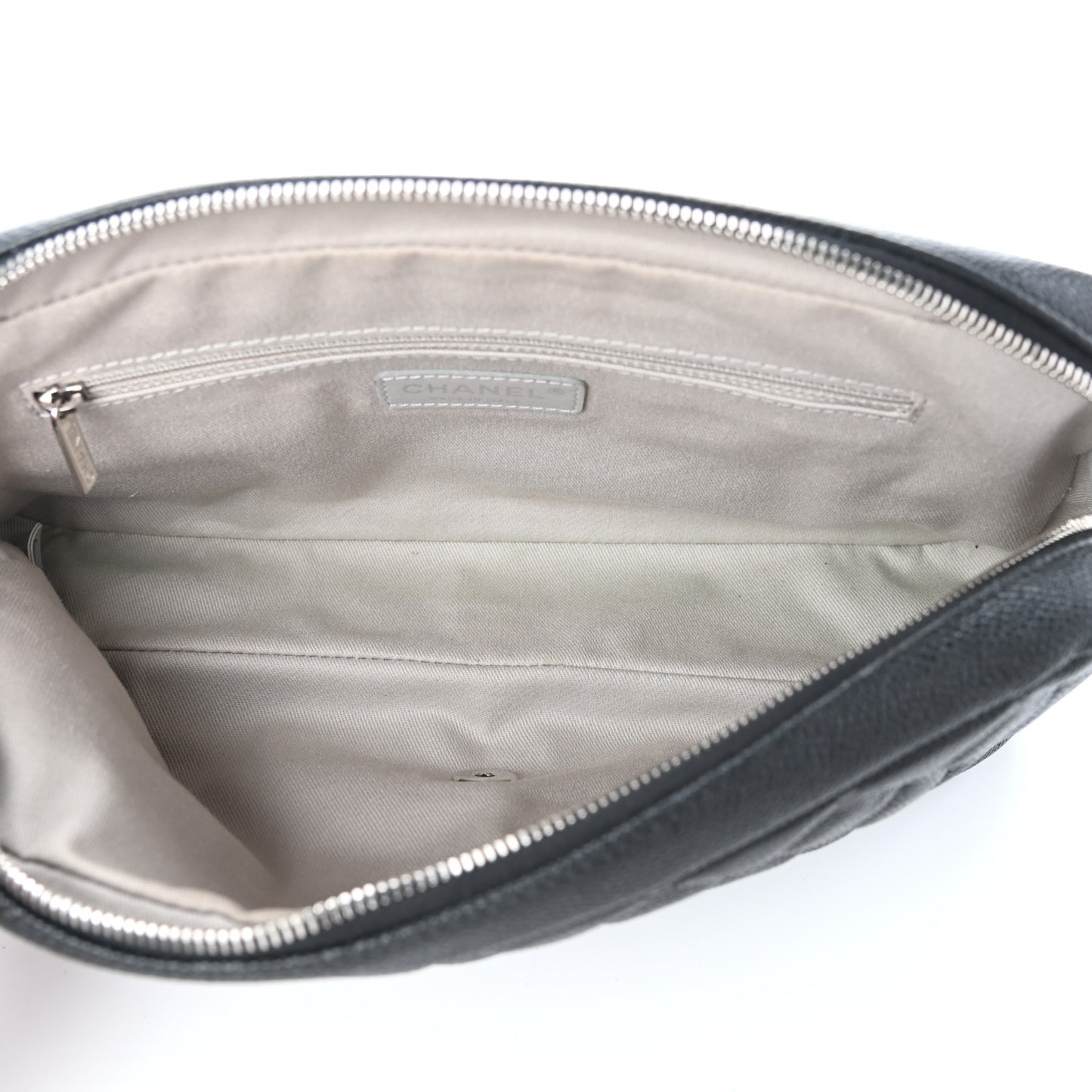 Caviar Quilted Jumbo Easy Flap Black