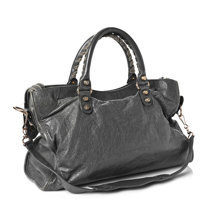 Balenciaga Agneau Giant 12 Rose Gold Hardware City Gris Tarmac 3 of 19