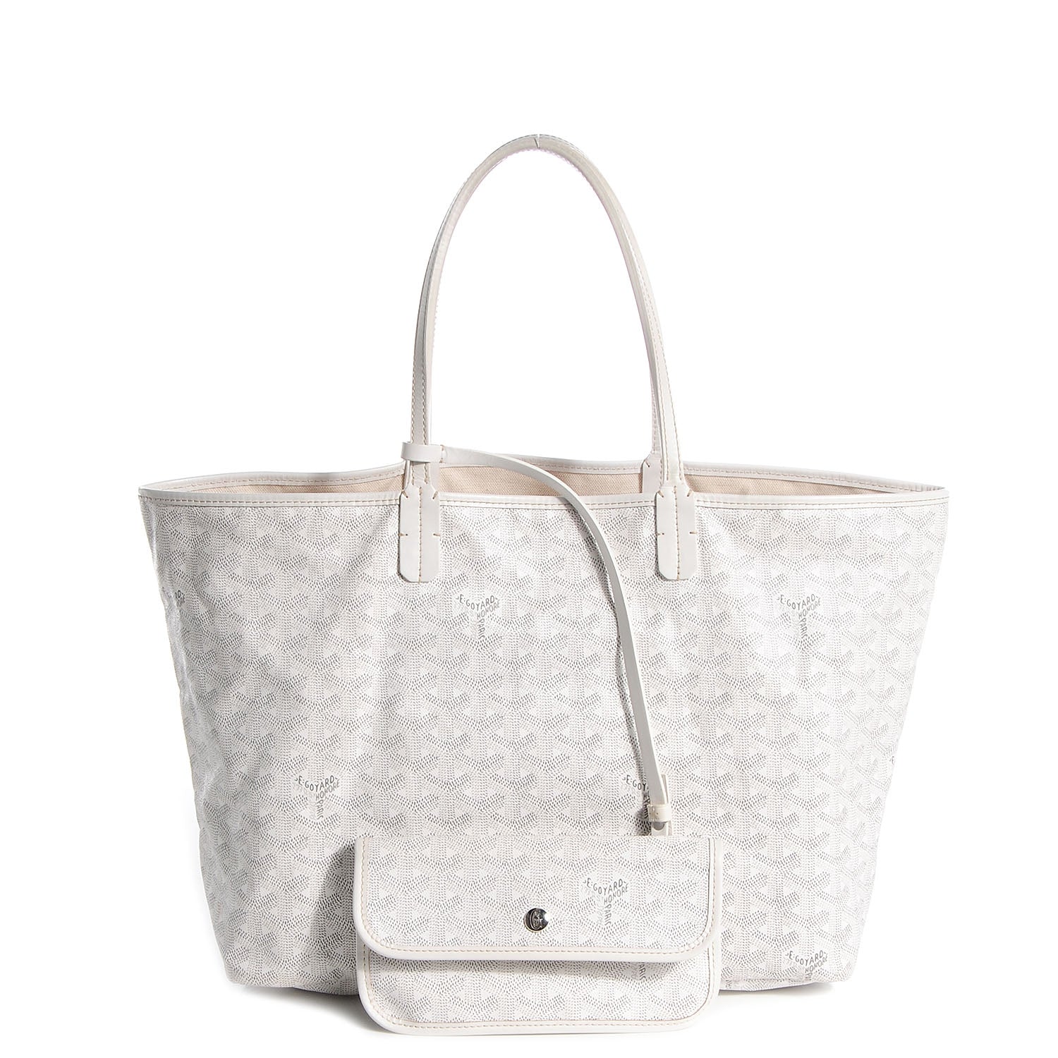 Goyard Goyardine Saint Louis PM White 1 of 8