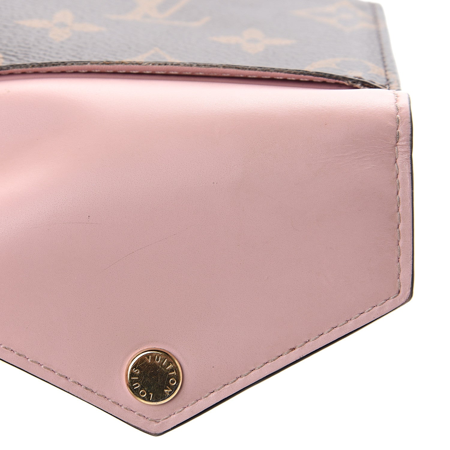 Louis Vuitton Monogram Zoe Wallet Rose Ballerine 8 of 11