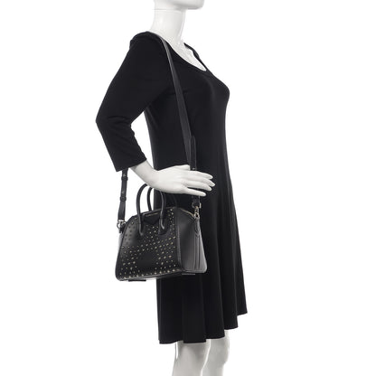 Givenchy Smooth Calfskin Mini Studded Antigona Black 2 of 7