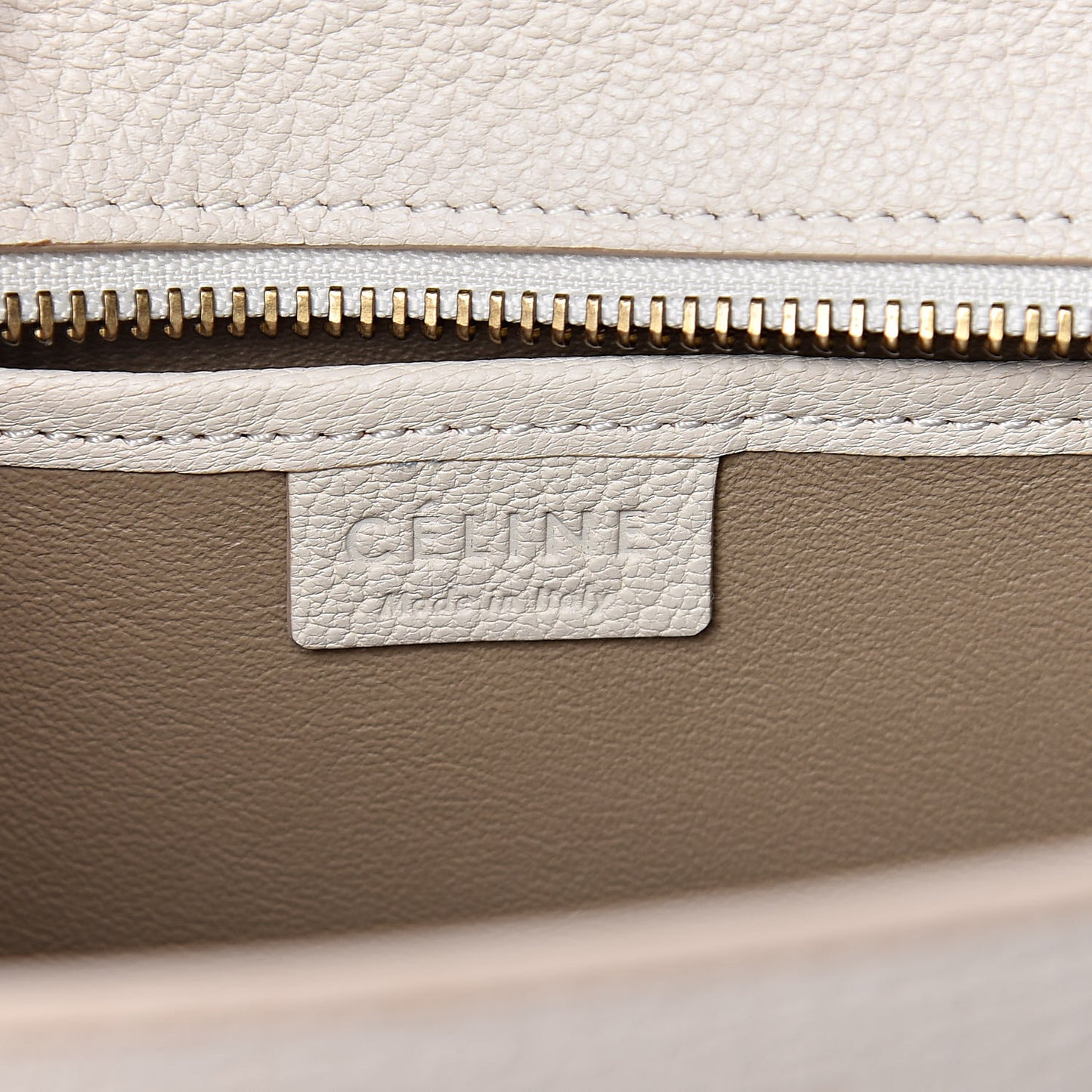 Goatskin Nano Luggage White