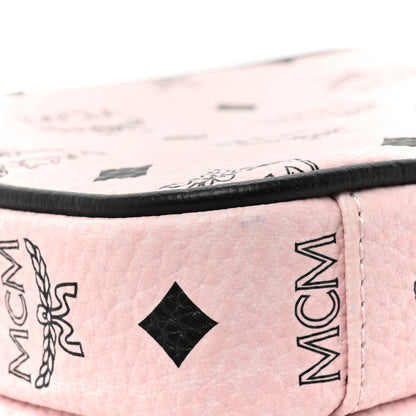 MCM Visetos Mini Camera Crossbody Bag Light Pink 11 of 12