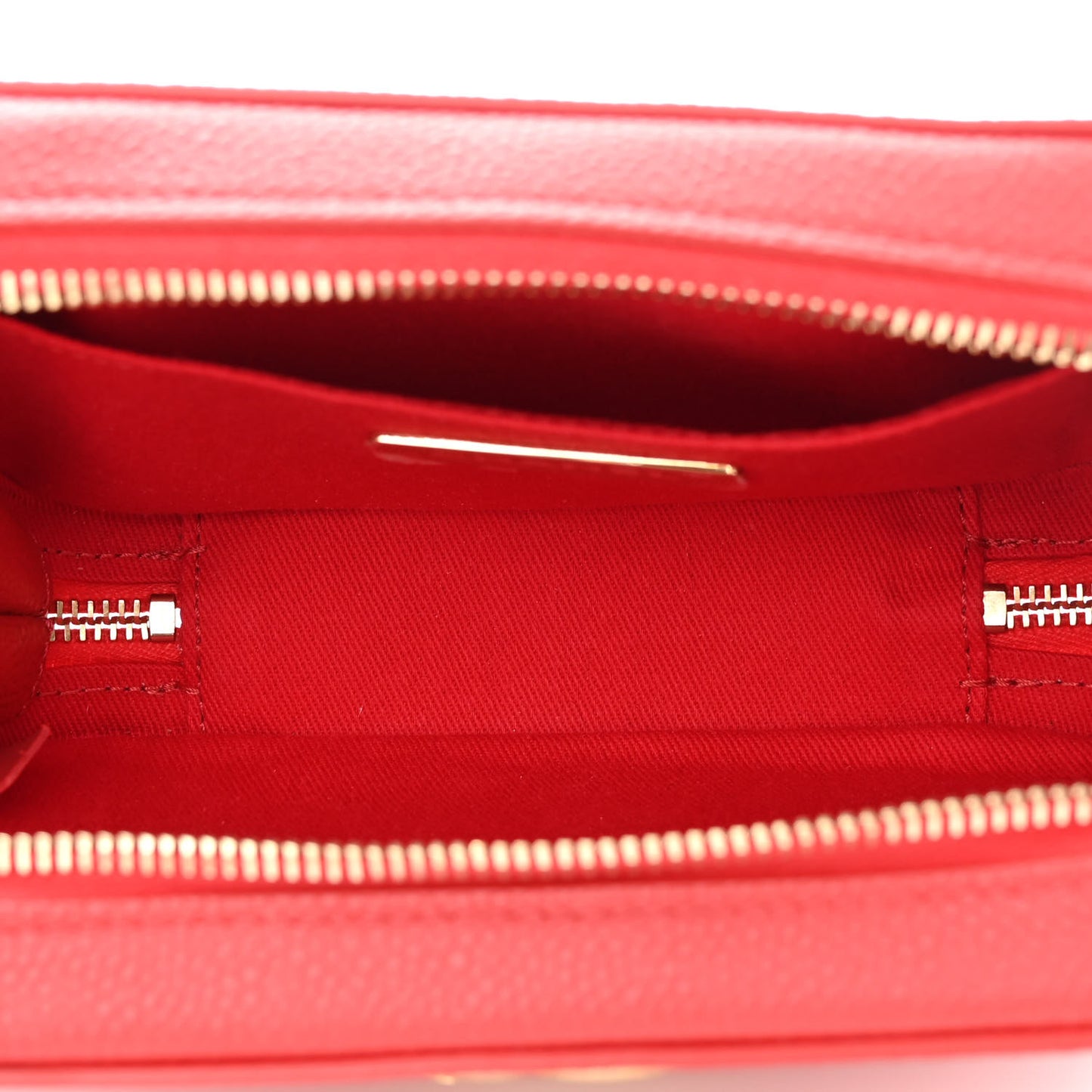 Caviar Quilted Waist Bag Red