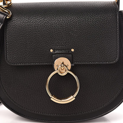 Chloe Grained Calfskin Large Tess Bag Black 10 of 10
