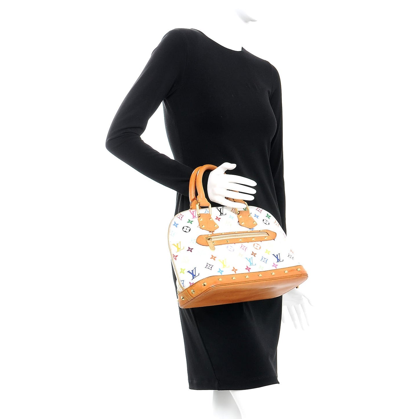 Monogram Multicolor Alma White