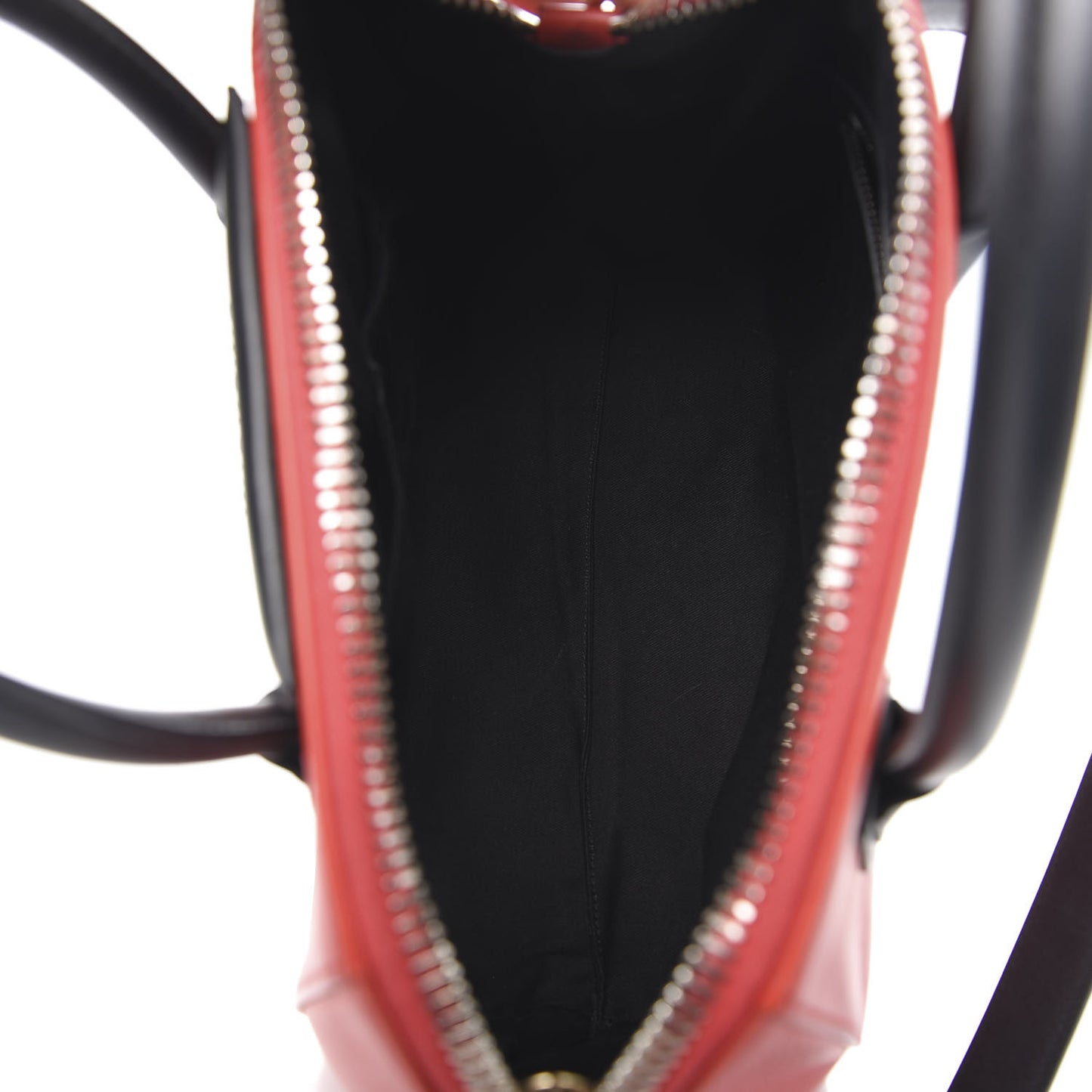 Smooth Calfskin Small Bi-Color Antigona Red Black