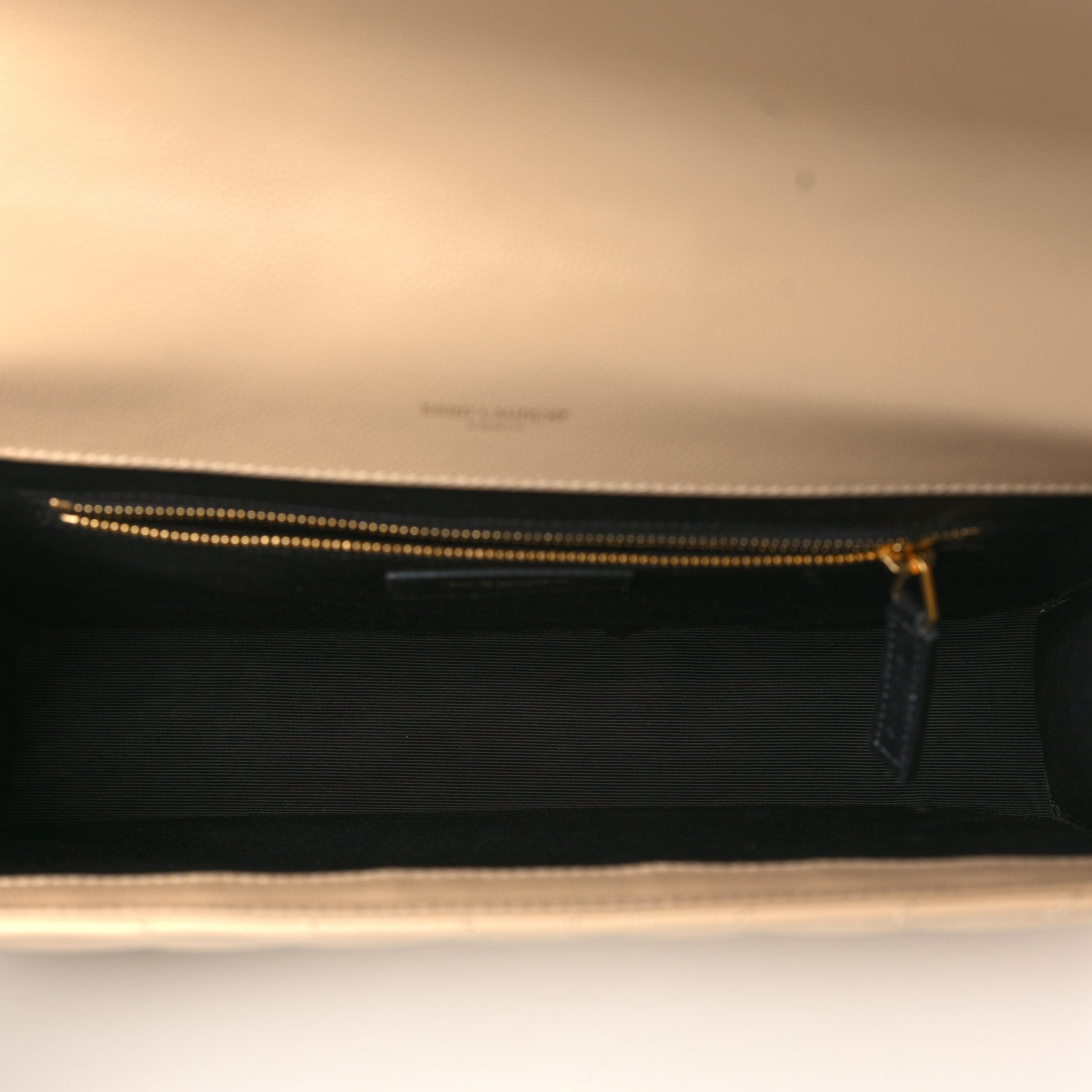 Saint Laurent Grain De Poudre Matelasse Large Monogram Satchel Nude Powder 5 of 10