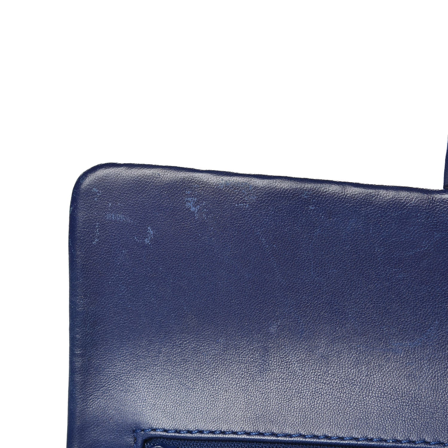 Chanel Distressed Patent Quilted 2.55 Reissue 226 Flap Navy 15 of 16