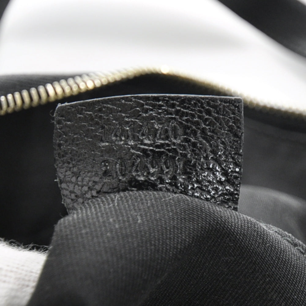 Monogram Abbey Medium Tote Black