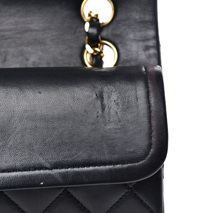 Chanel Lambskin Quilted Small Double Flap Black 18 of 20