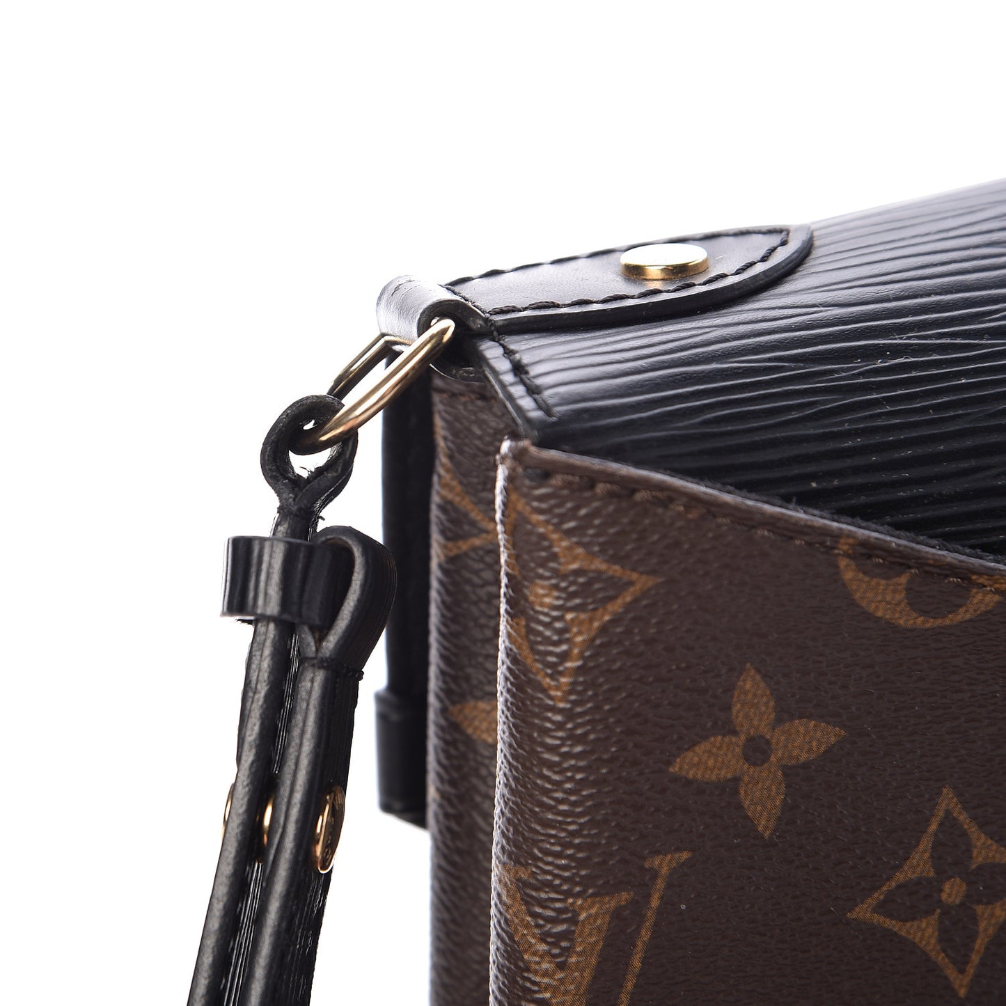 Epi Monogram Saint Michel Black