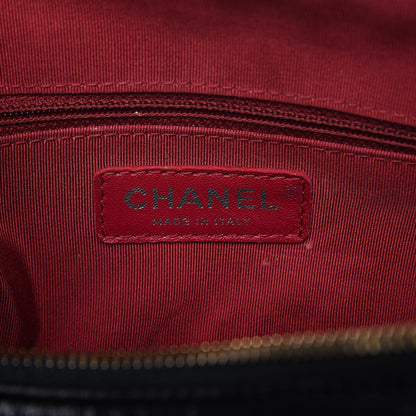 Chanel Aged Calfskin Quilted Medium Gabrielle Hobo Black 5 of 9