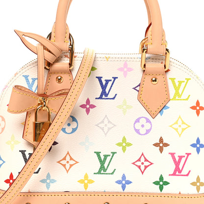 Louis Vuitton LV x TM Monogram Multicolor Alma BB White 8 of 11