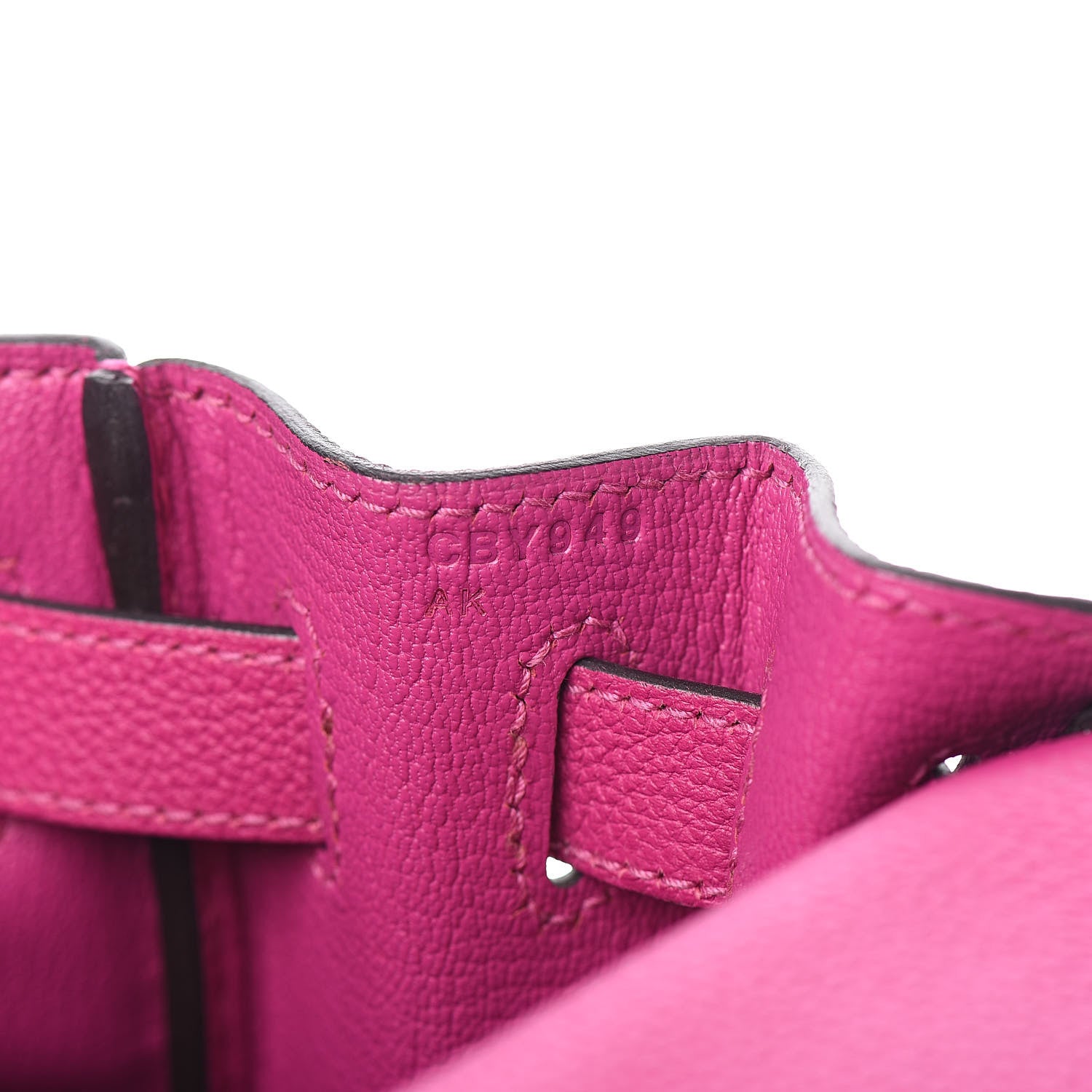 Hermes Togo Kelly Retourne 28 Rose Pourpre 13 of 37