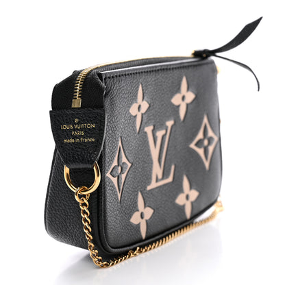 Louis Vuitton Empreinte Monogram Giant Mini Pochette Accessories Black 3 of 6