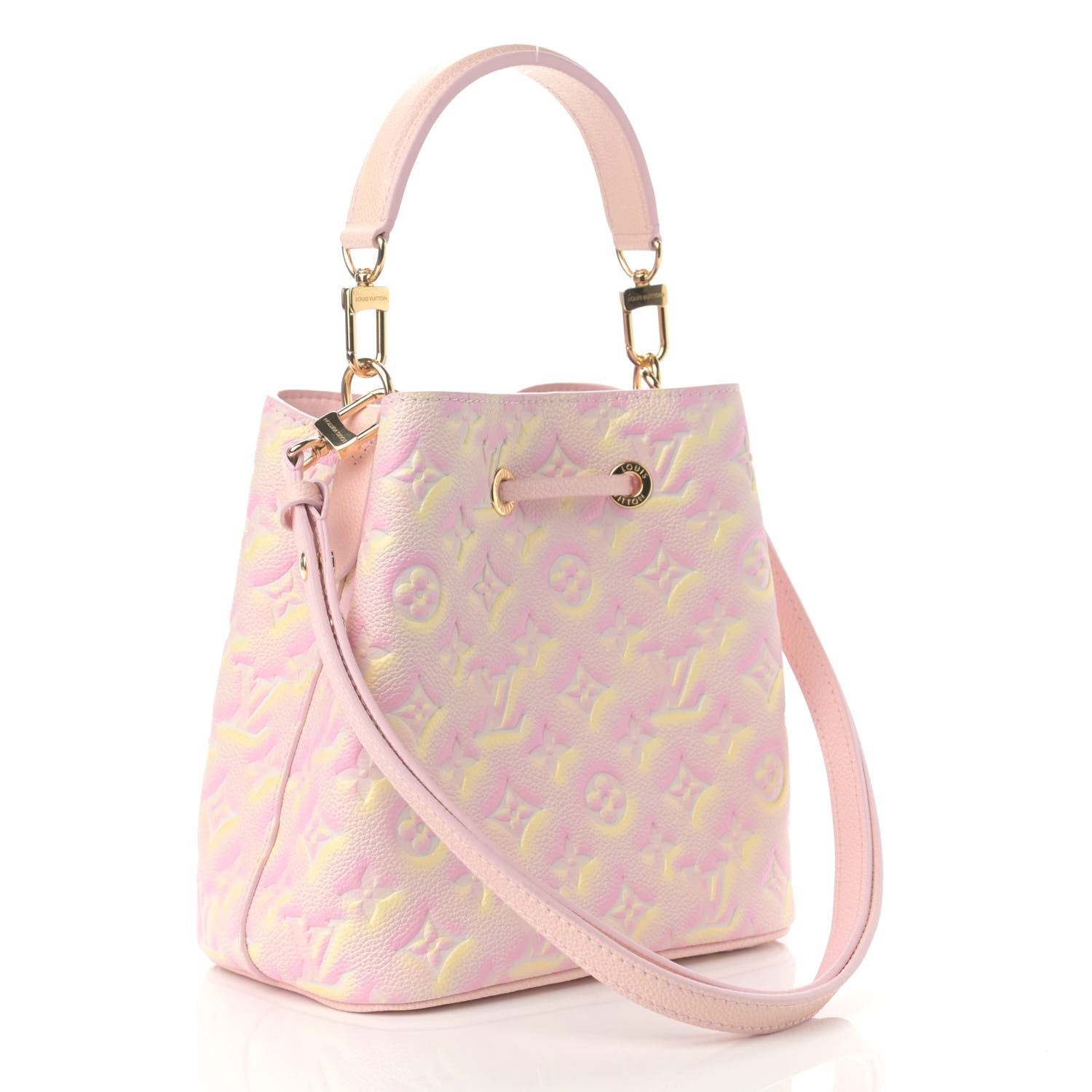 Louis Vuitton Empreinte Monogram Summer Stardust Neonoe BB Pink 3 of 9