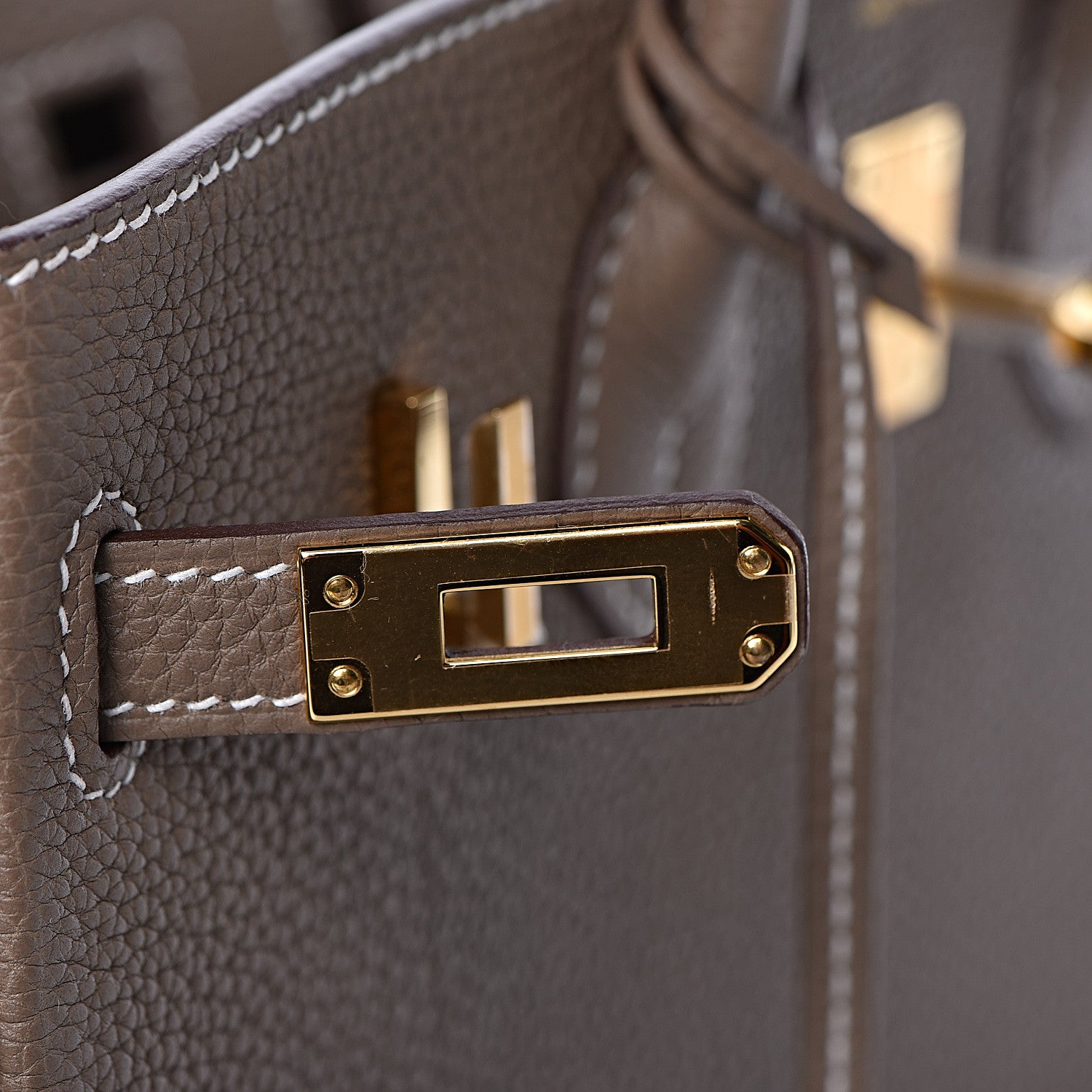 Hermes Togo Birkin 25 Etoupe 17 of 33