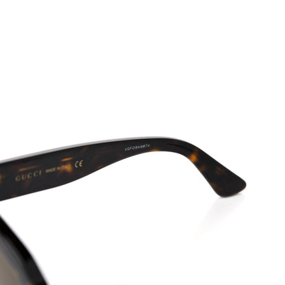 Gucci Cat Eye Sunglasses GG0164S Tortoise 7 of 8