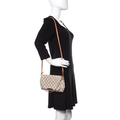 Louis Vuitton Damier Azur Favorite MM 2 of 11