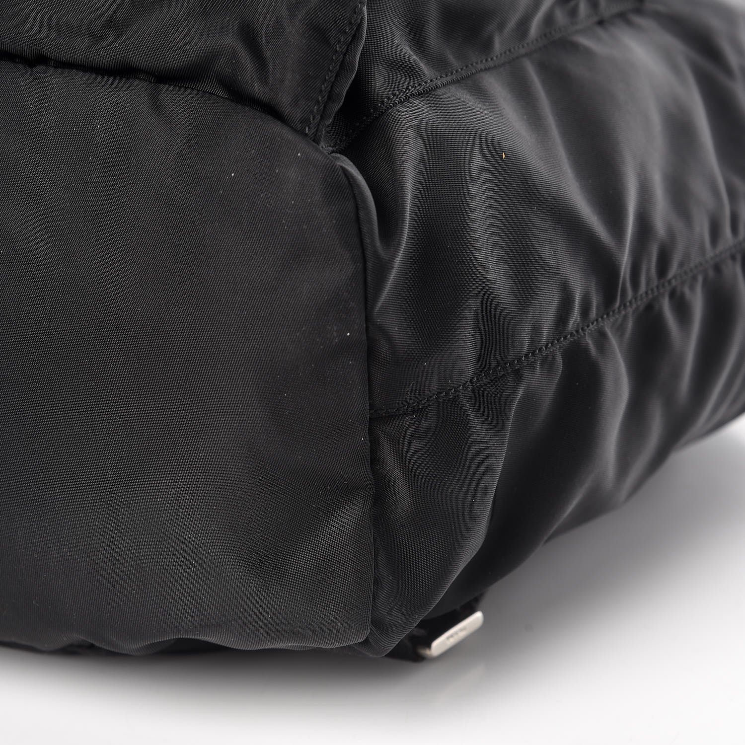 Prada Nylon Vela Medium Backpack Black 9 of 10